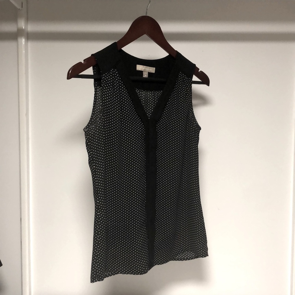 Polka dot blouse